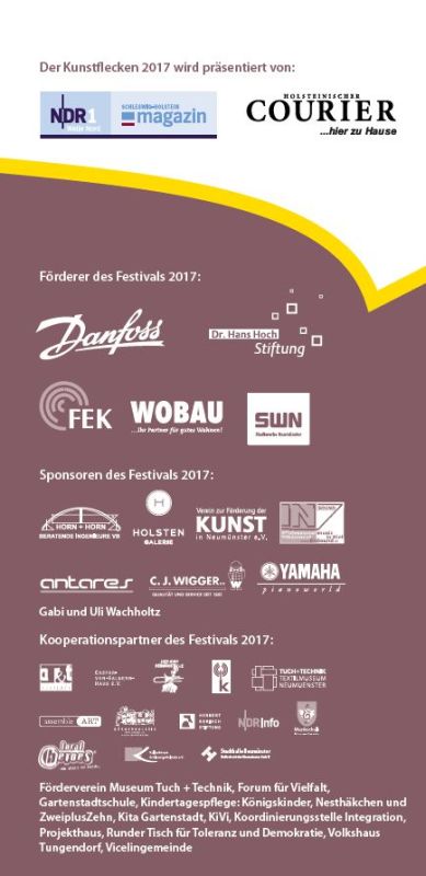 Sponsoren und Förderer KF 2017
