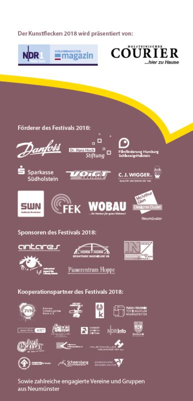 Förderer und Sponsoren KF 2018